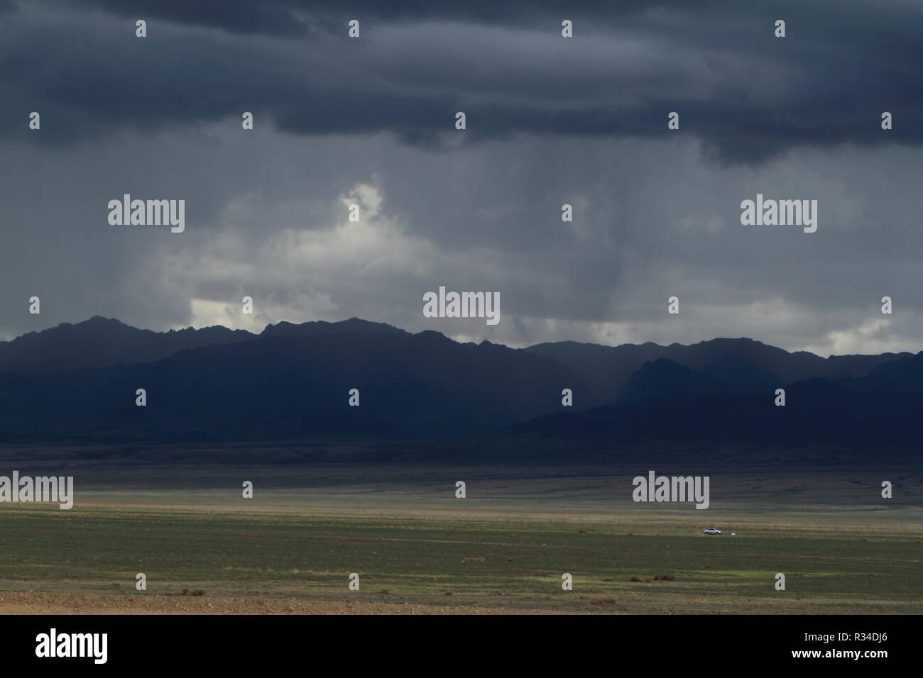 rainy season in mongolia Stock Photo - Alamy