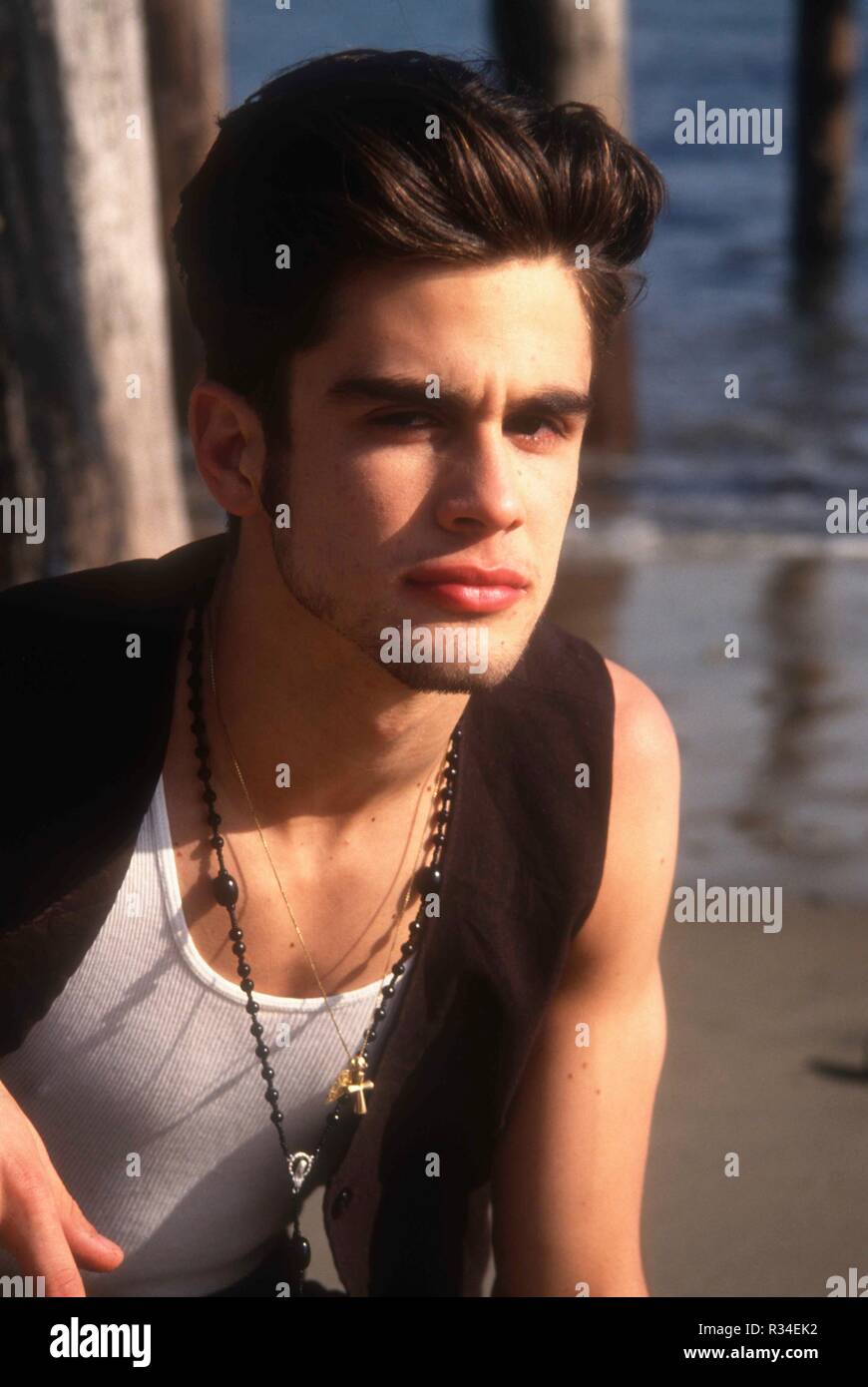 MALIBU, CA JANUARY 27 (EXCLUSIVE) Actor Damon Pampolina poses at