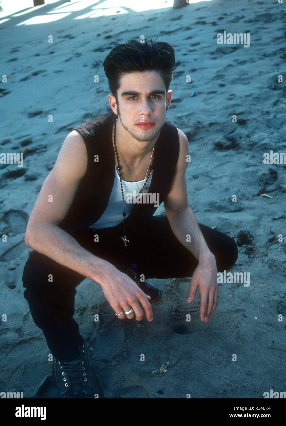 MALIBU, CA JANUARY 27 (EXCLUSIVE) Actor Damon Pampolina poses at