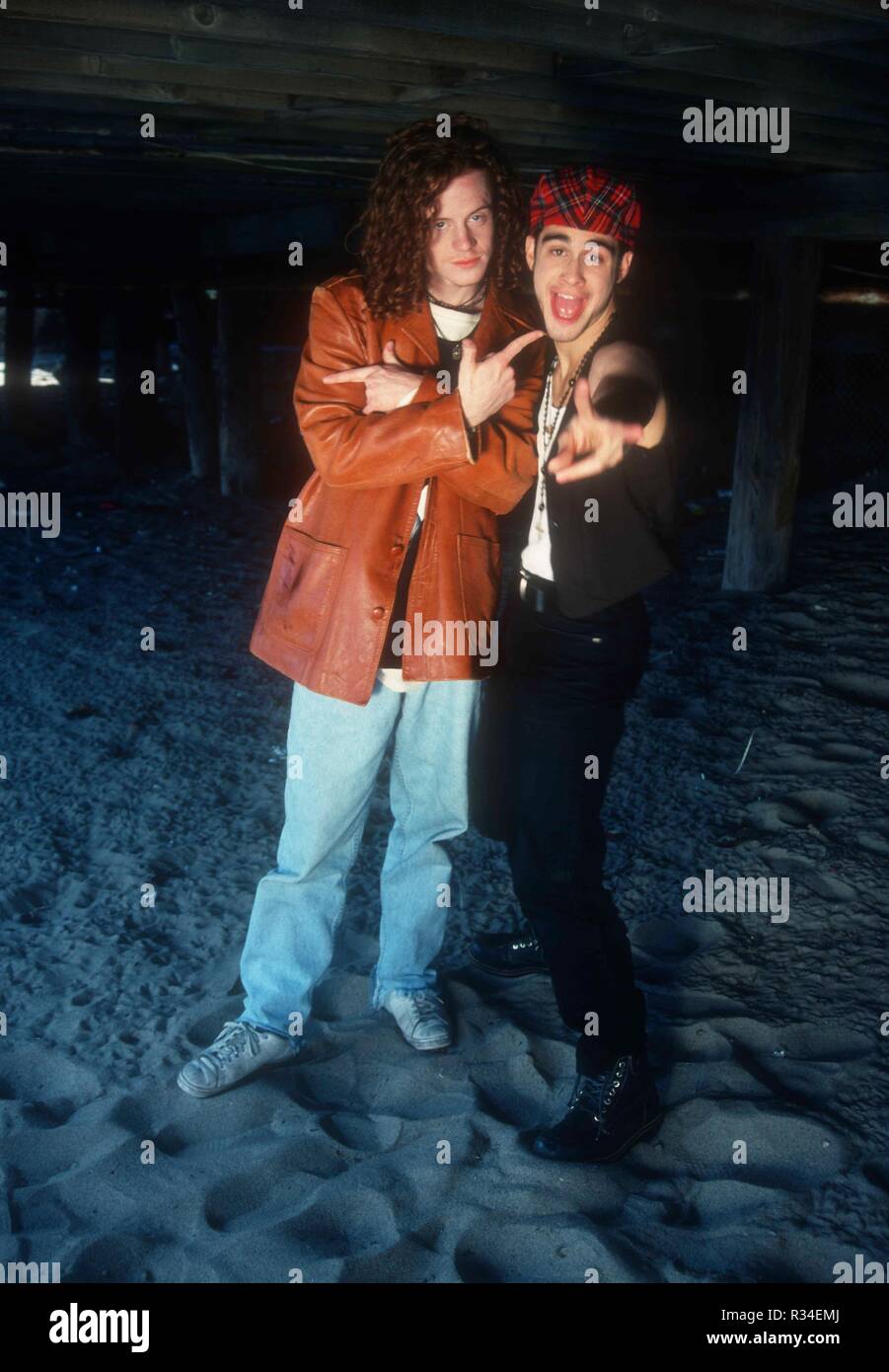 MALIBU, CA JANUARY 27 (EXCLUSIVE) Actors/musicians Chase Hampton and