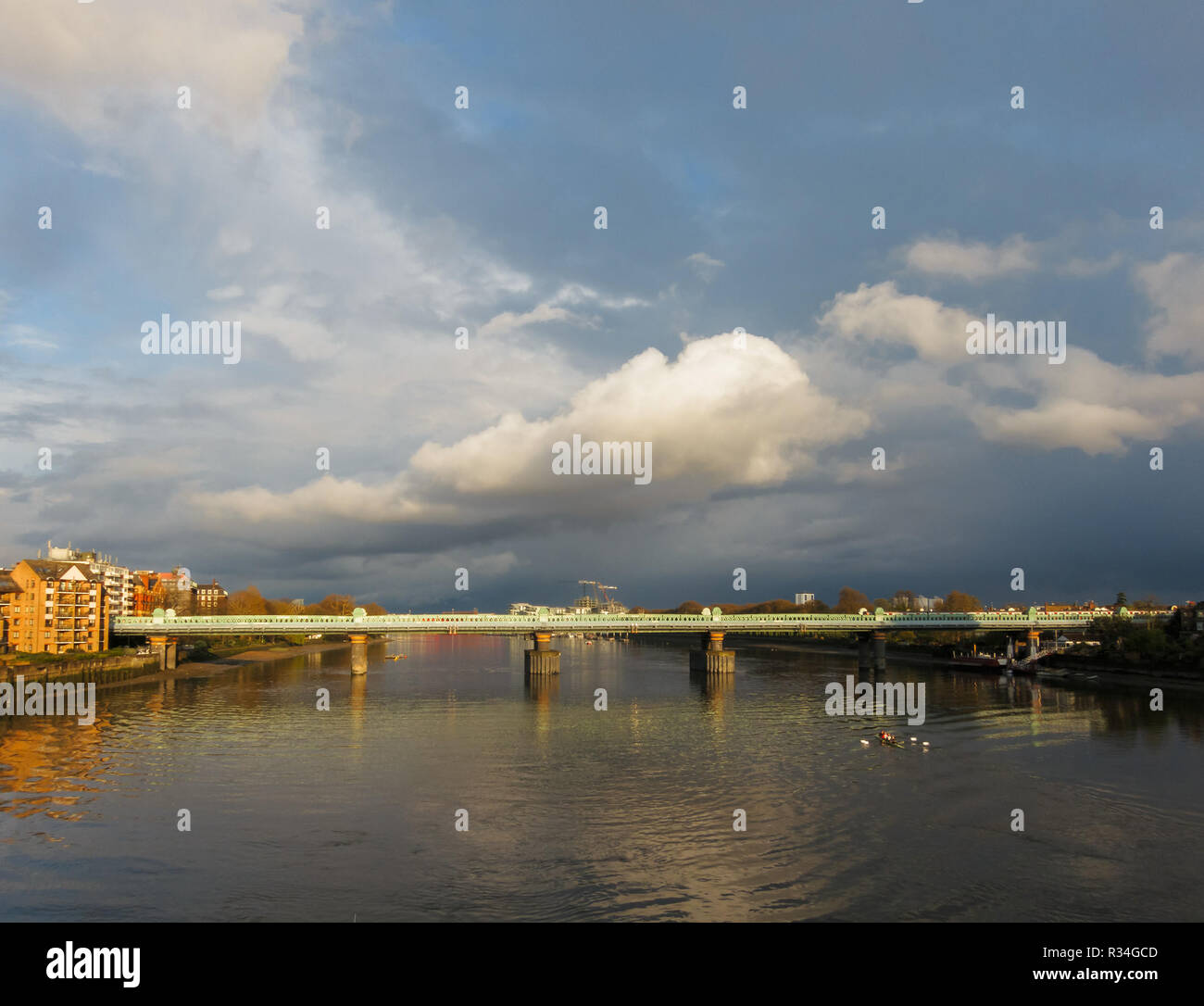 The river Thames in London Stock Photo - Alamy