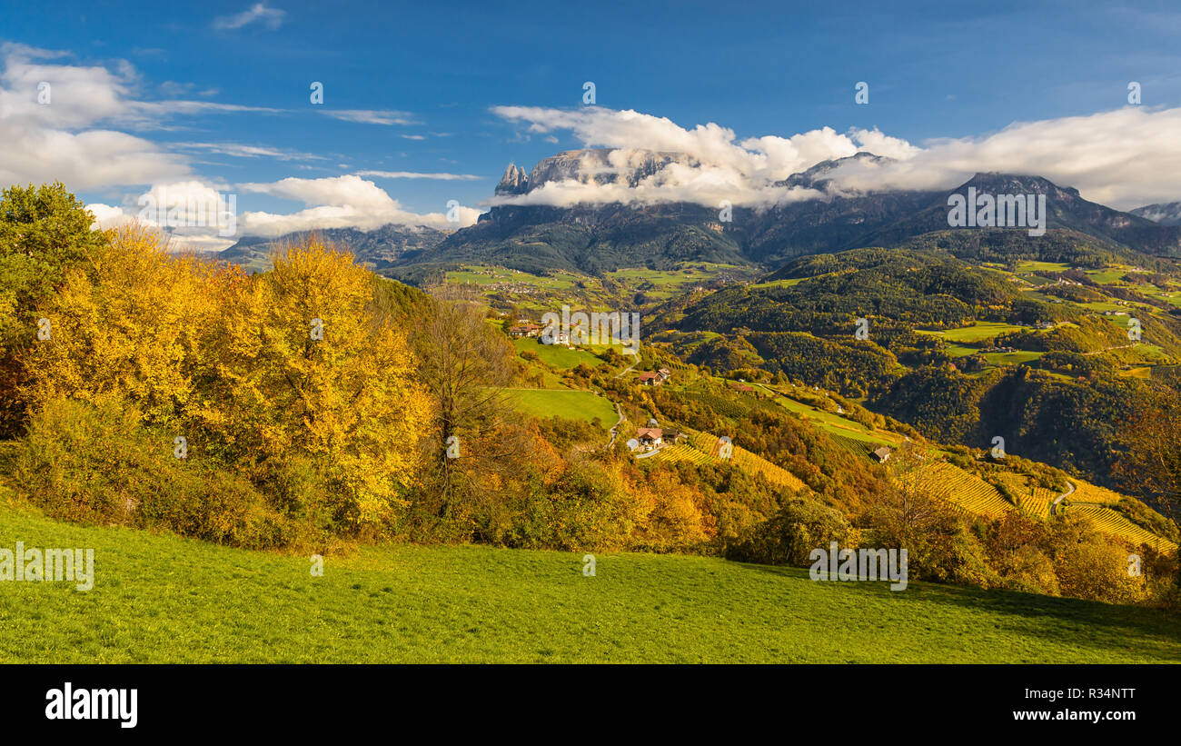 autumn impressions of south tyrol Stock Photo