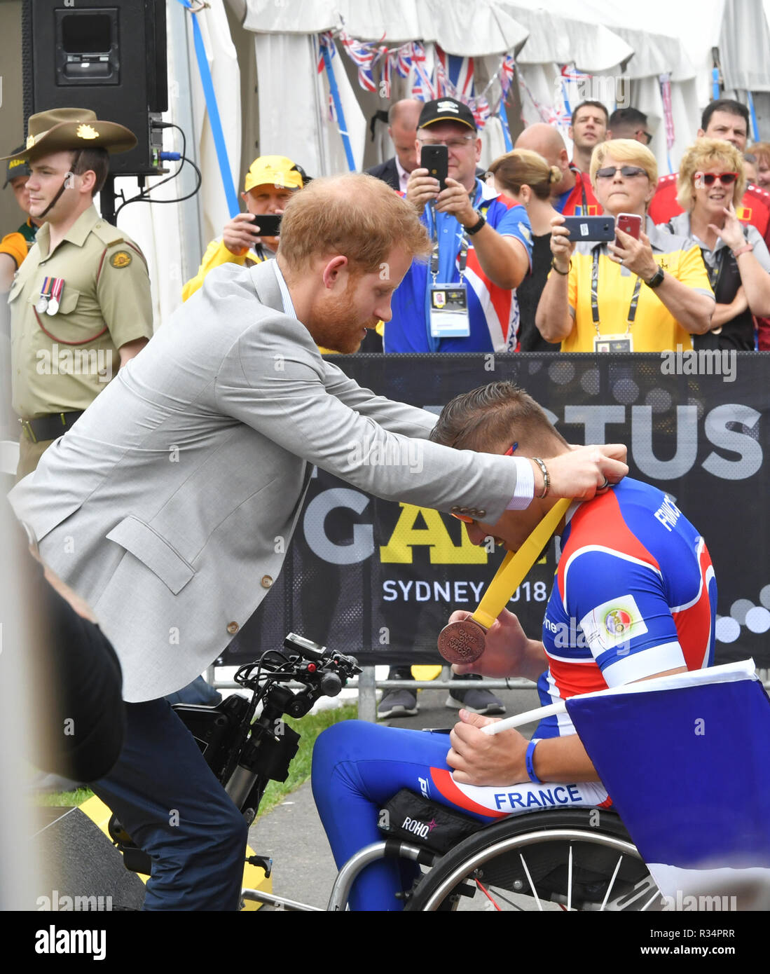 Prince Harry Duke Of Sussex Attends The Invictus Games Cycling At
