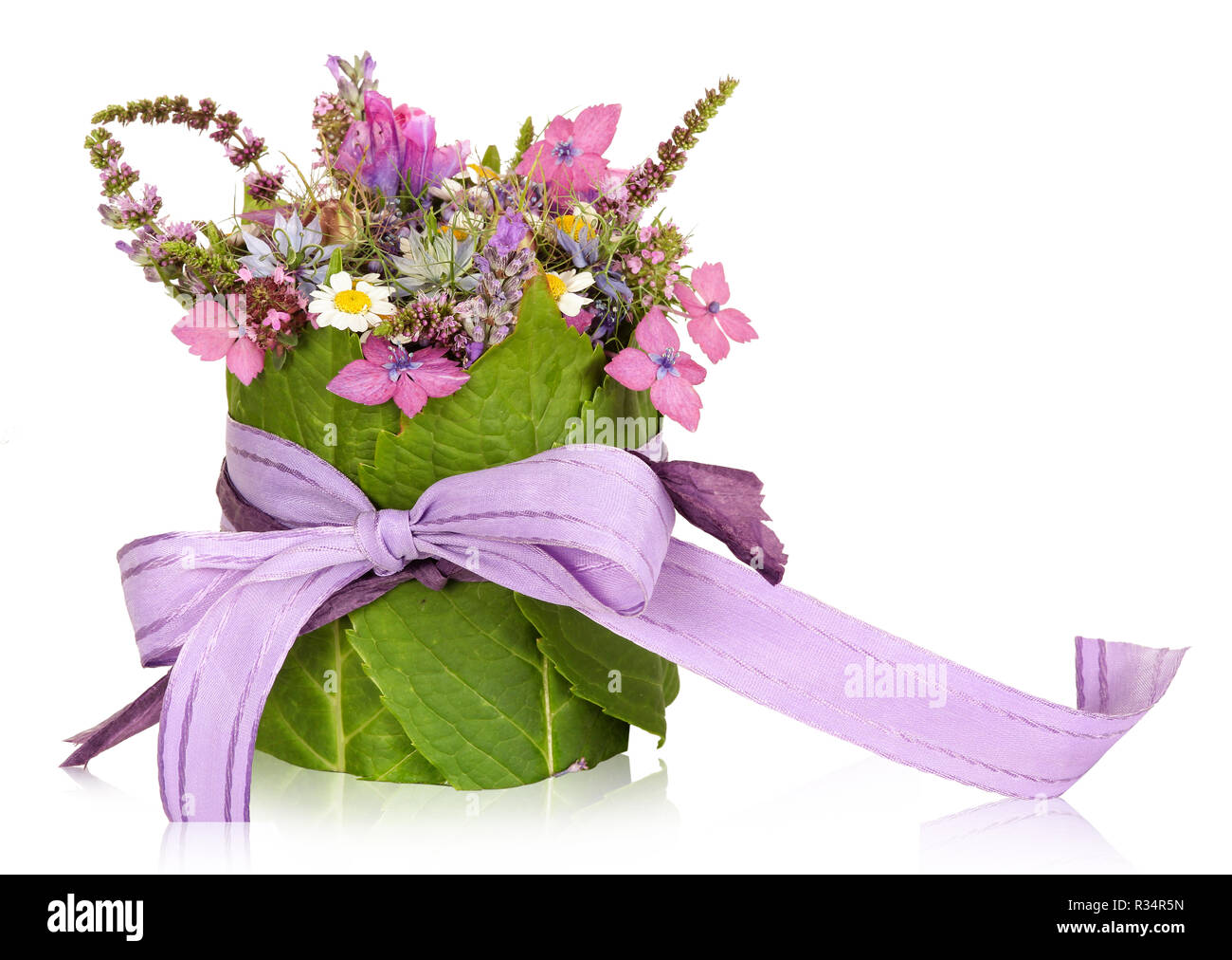 flower arrangement,table decoration,present Stock Photo