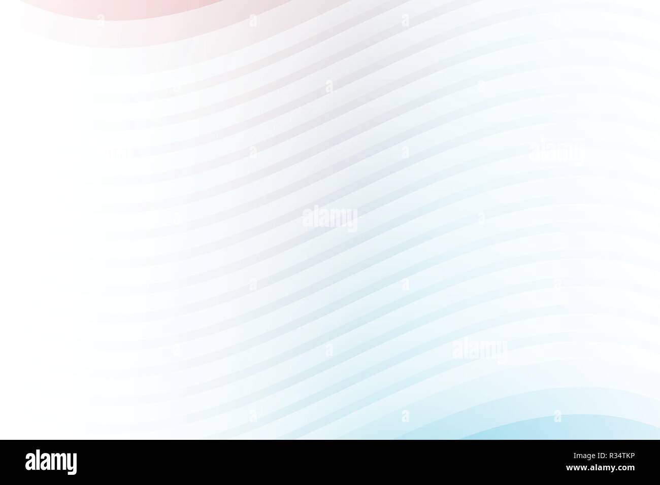 Abstract white lines layer wave background and texture. Vector illustration Stock Vector