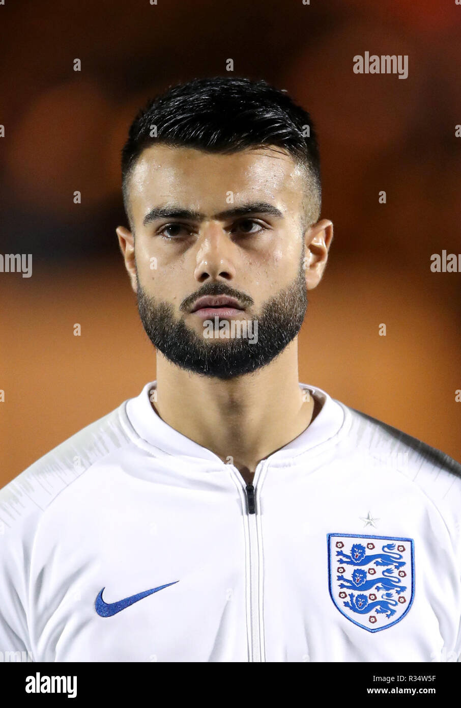 England's Easah Suliman Stock Photo