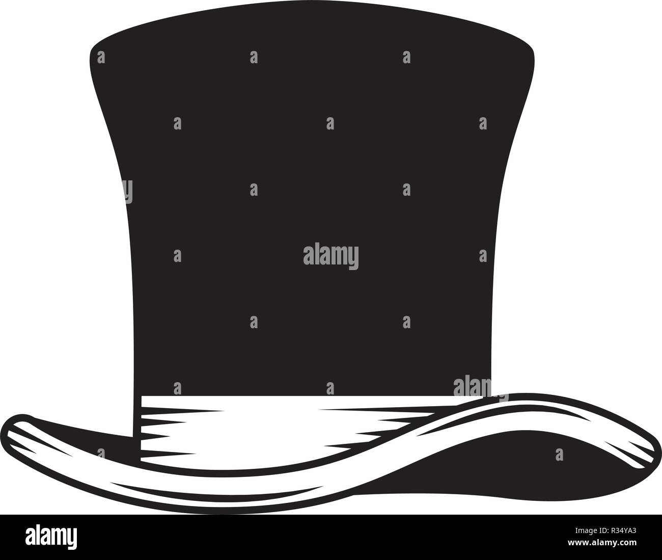 gentleman top hat icon vector illustration design Stock Vector Image ...