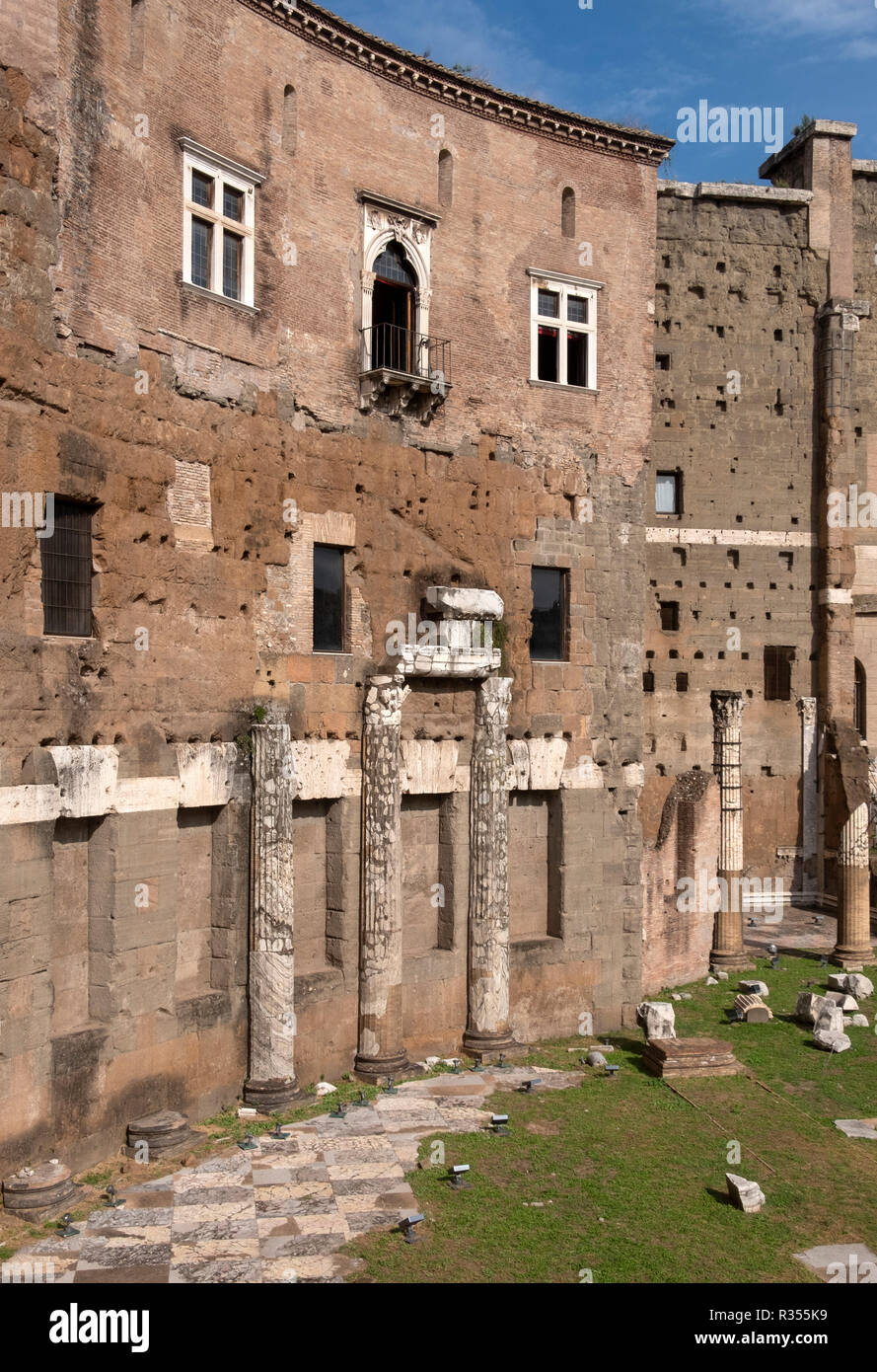 Rom, Roma, Kaiserforen, Augustusforum Stock Photo