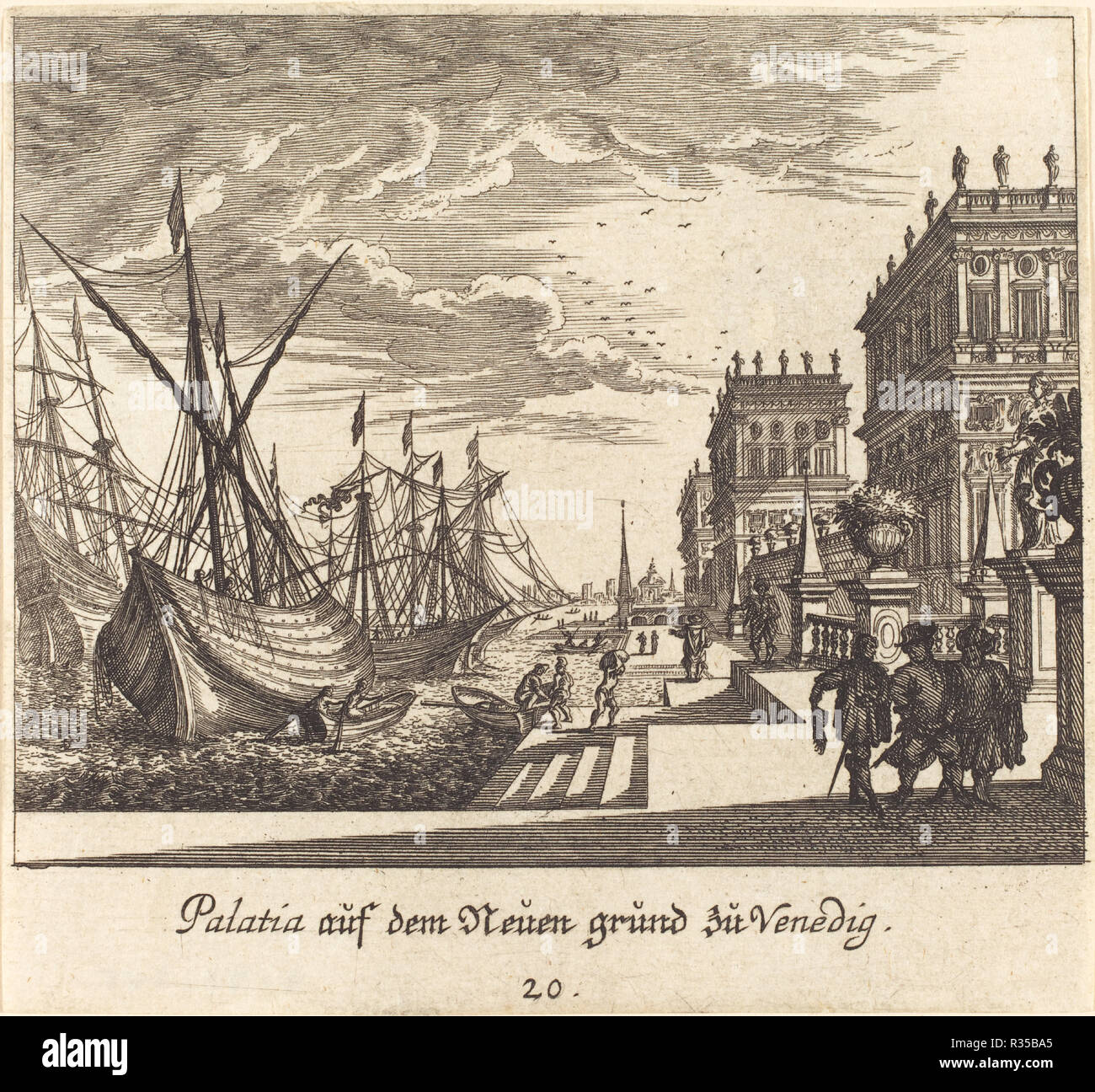 Dated: 1681. Medium: etching. Museum: National Gallery of Art, Washington DC. Author: Melchior Küsel after Johann Wilhelm Baur.