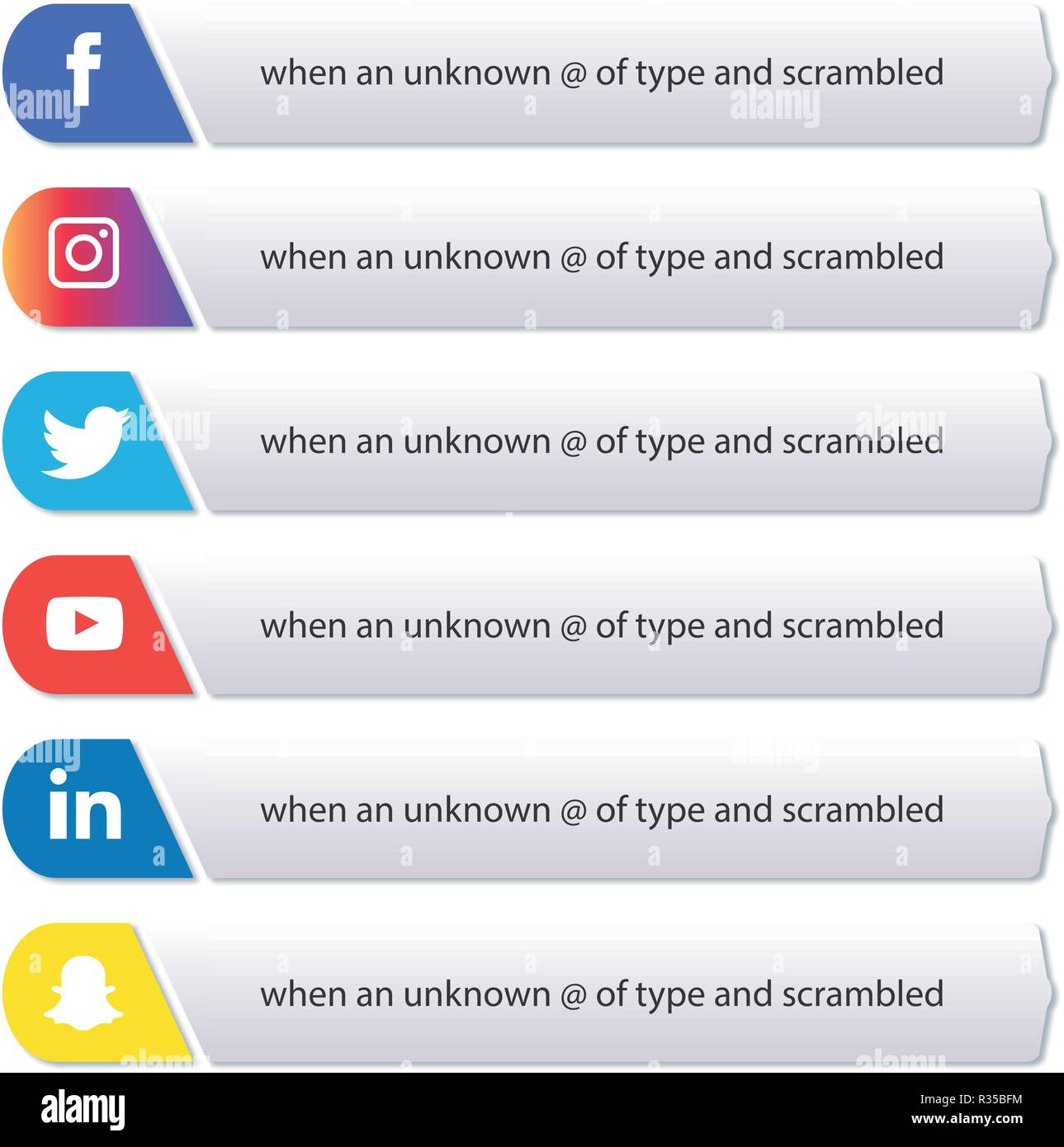 Social Media Icons Set Logo Vector Illustrator Facebook Instagram Twitter Whatsapp Communication Google Plus Device Youtube Smart Phone Net Stock Vector Image Art Alamy