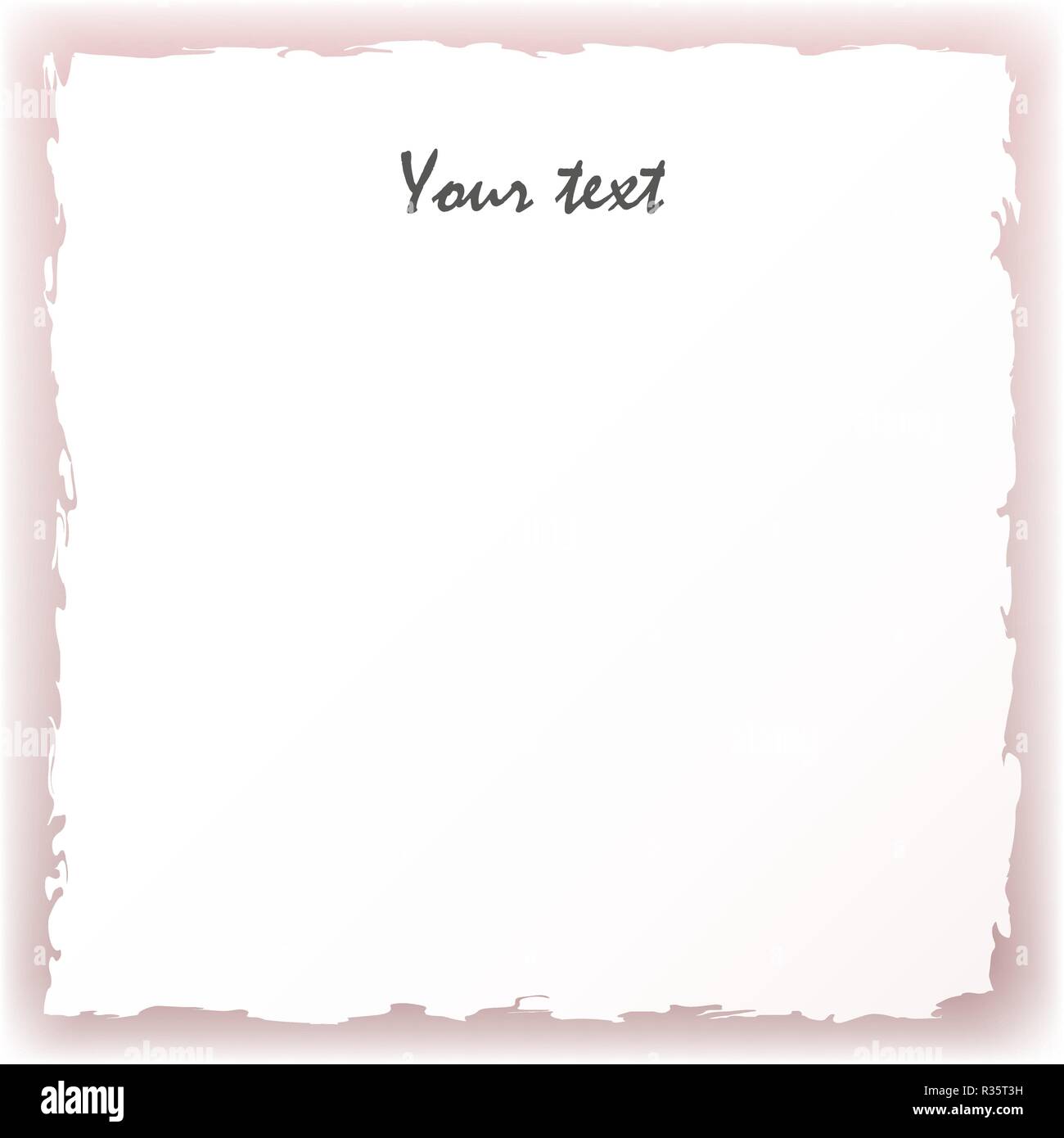 Vector illustration of white torn paper Stock Vector