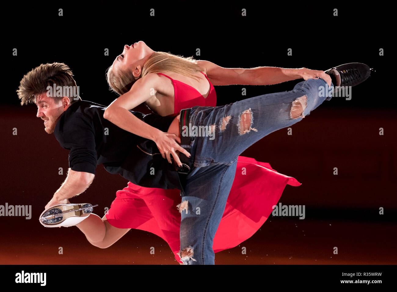 2018 Helsinki Figure Skating Grand Prix exhibition Stock Photo Alamy