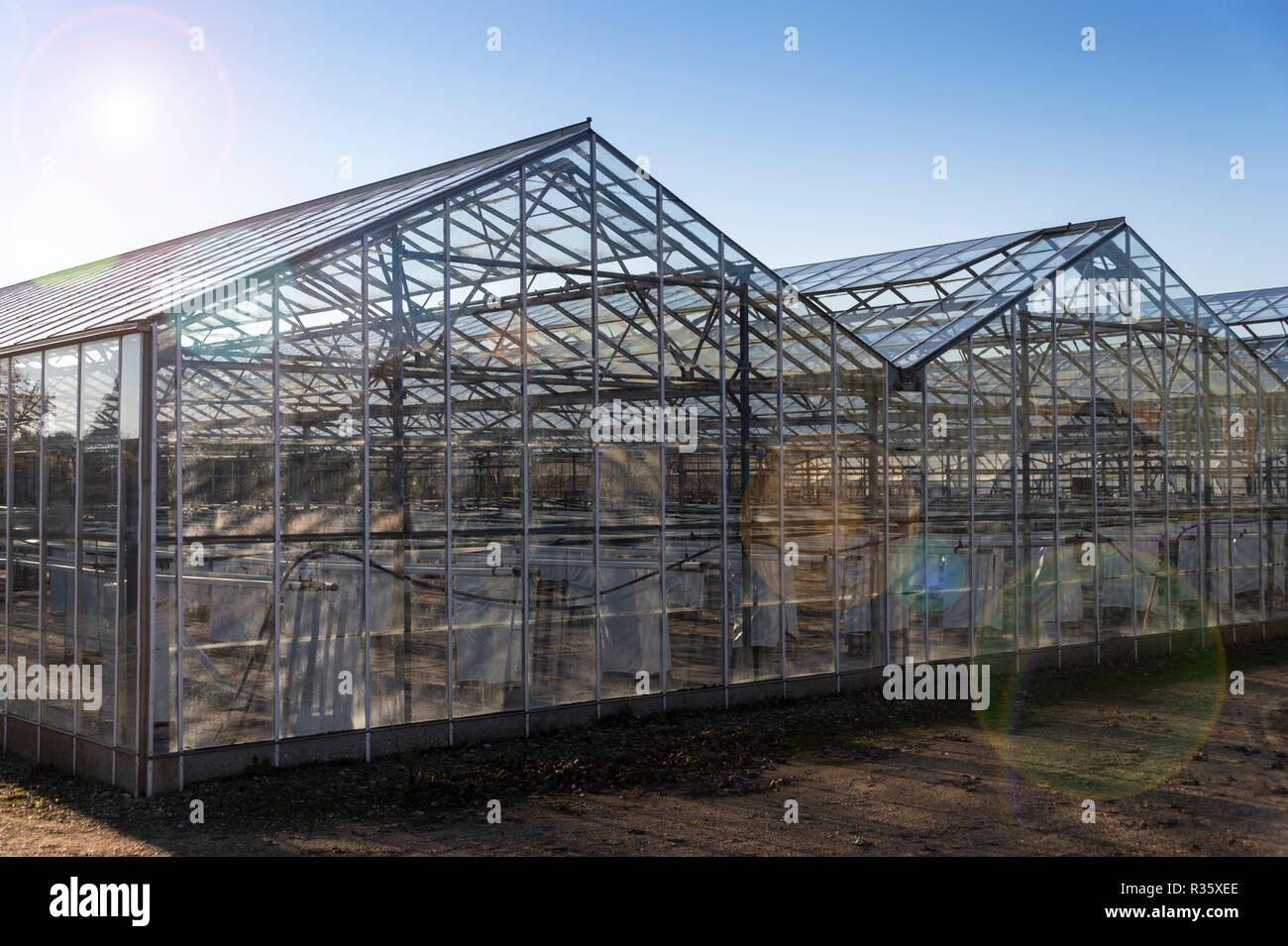 Industrial greenhouses hi-res stock photography and images - Alamy