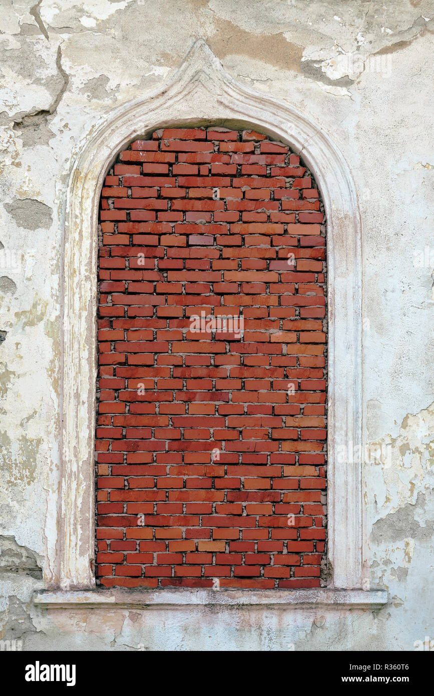 blind window - walled window Stock Photo - Alamy