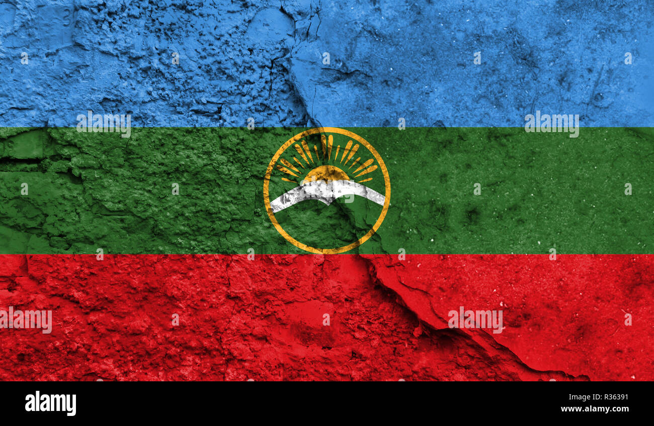 Karachay flag hi-res stock photography and images - Alamy