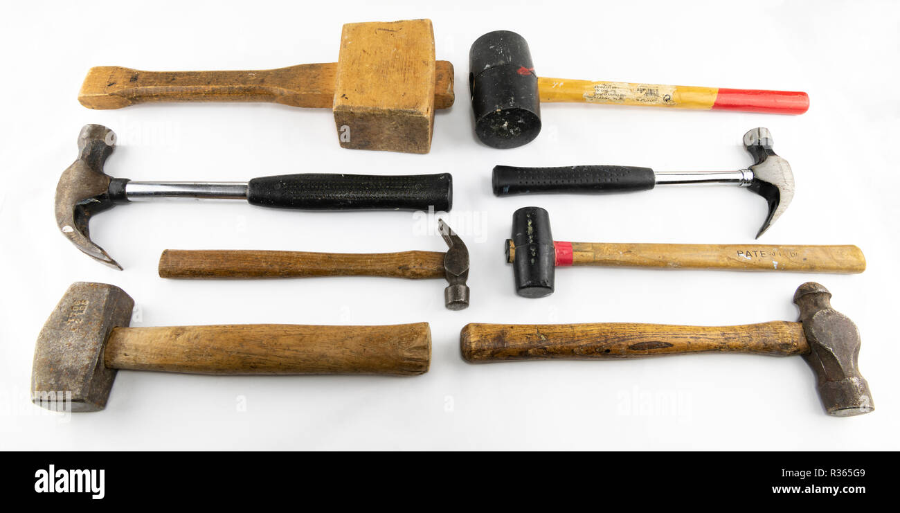 Hammers and Mallets Stock Photo