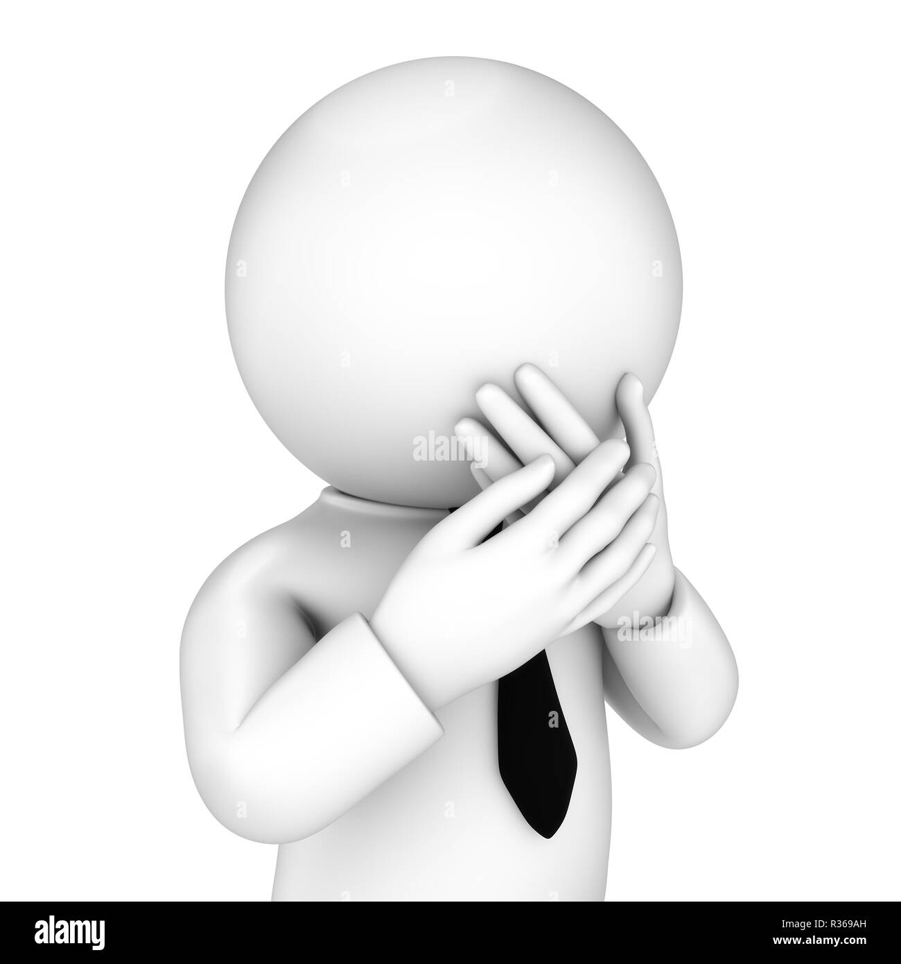 shut up Stock Photo