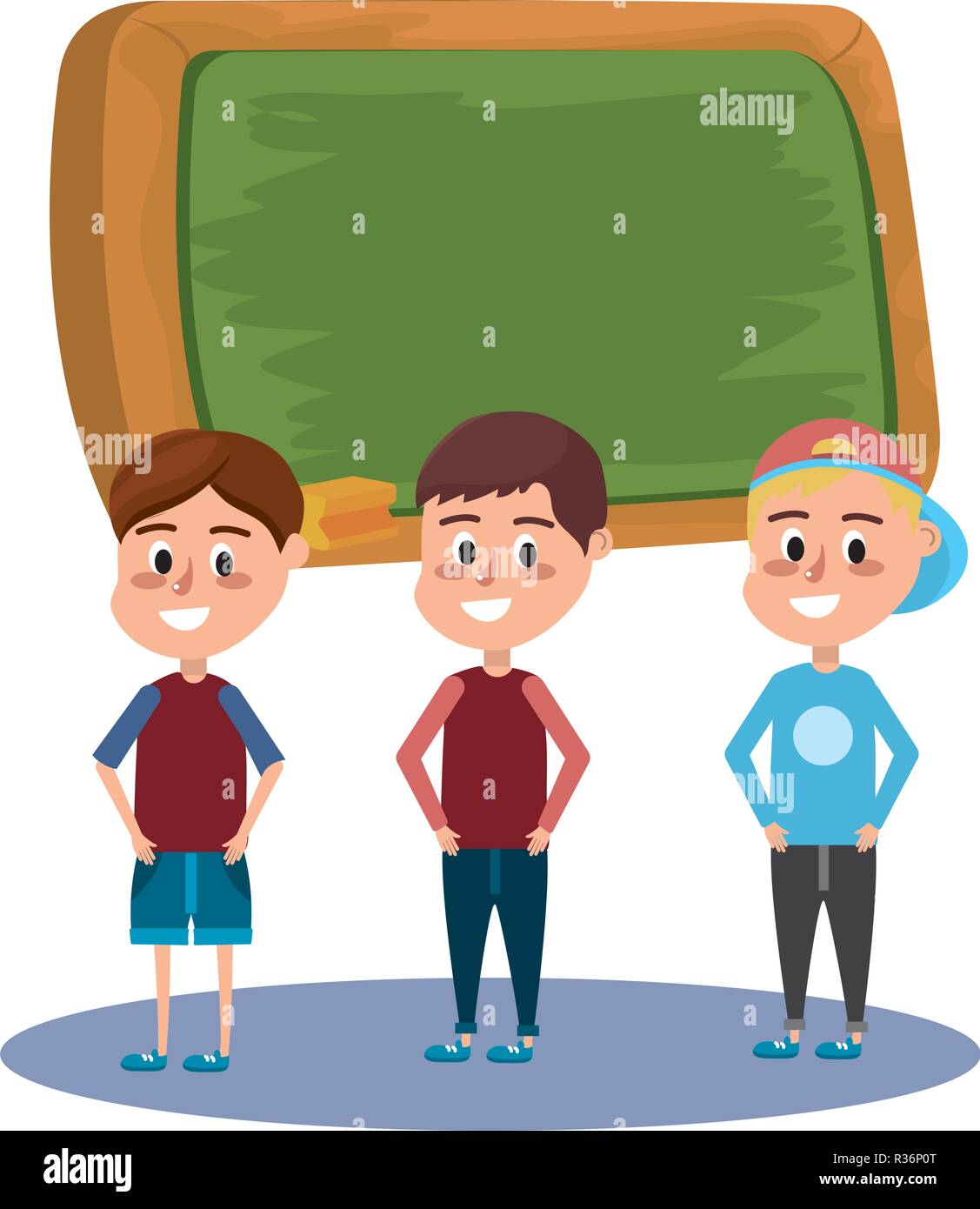 back school cartoon kids in stock photos back school cartoon kids kids in school cartoon