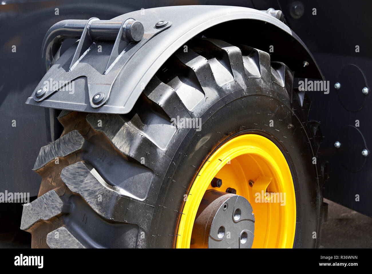 Tire of new front loader, excavator, tractor, construction machine