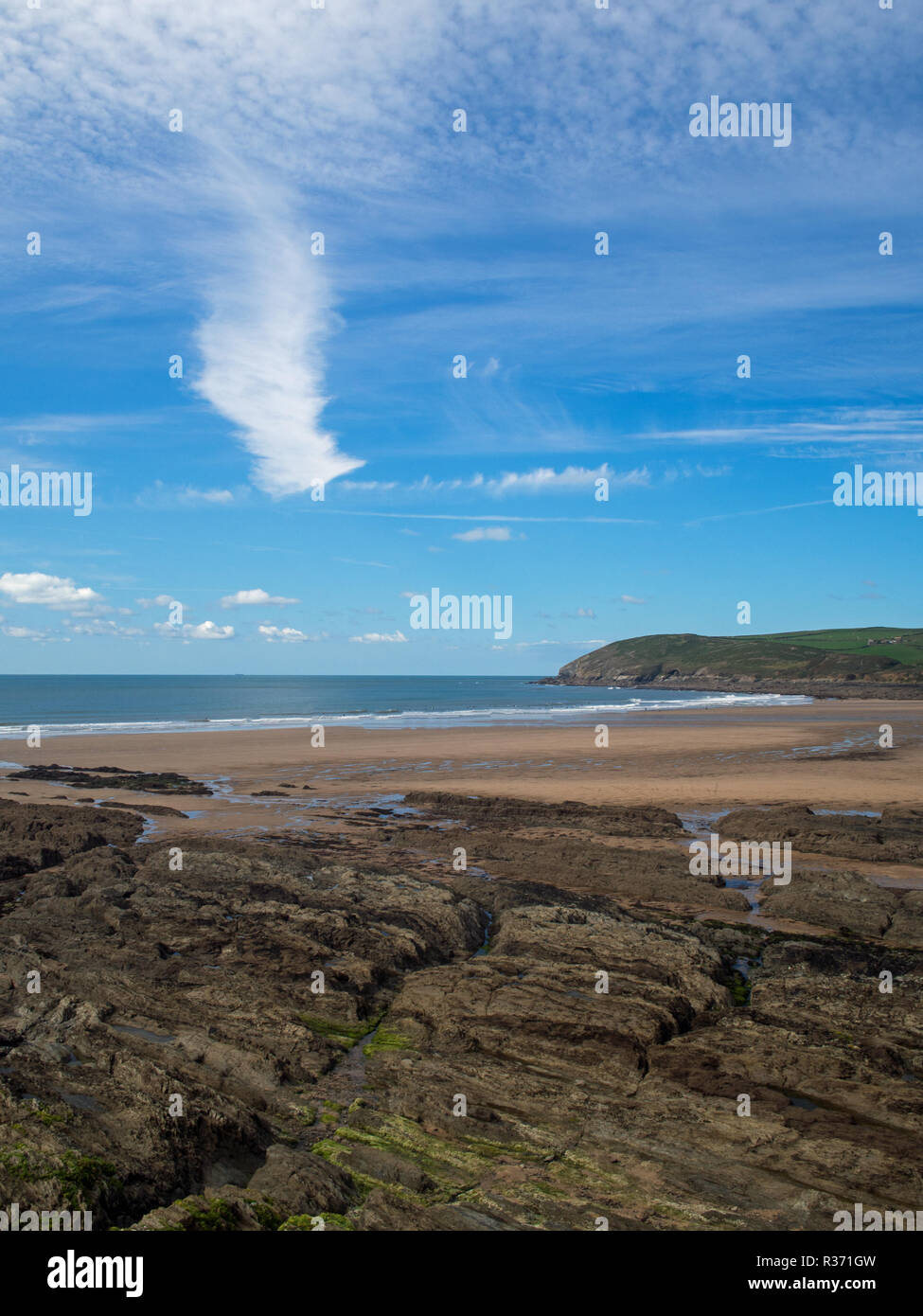 Croyde bay , North Devon , England Stock Photo