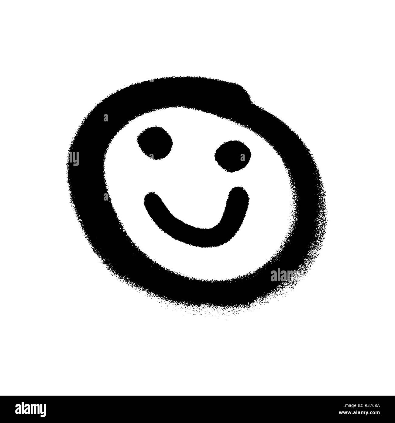 Facebook emoji Black and White Stock Photos & Images - Alamy