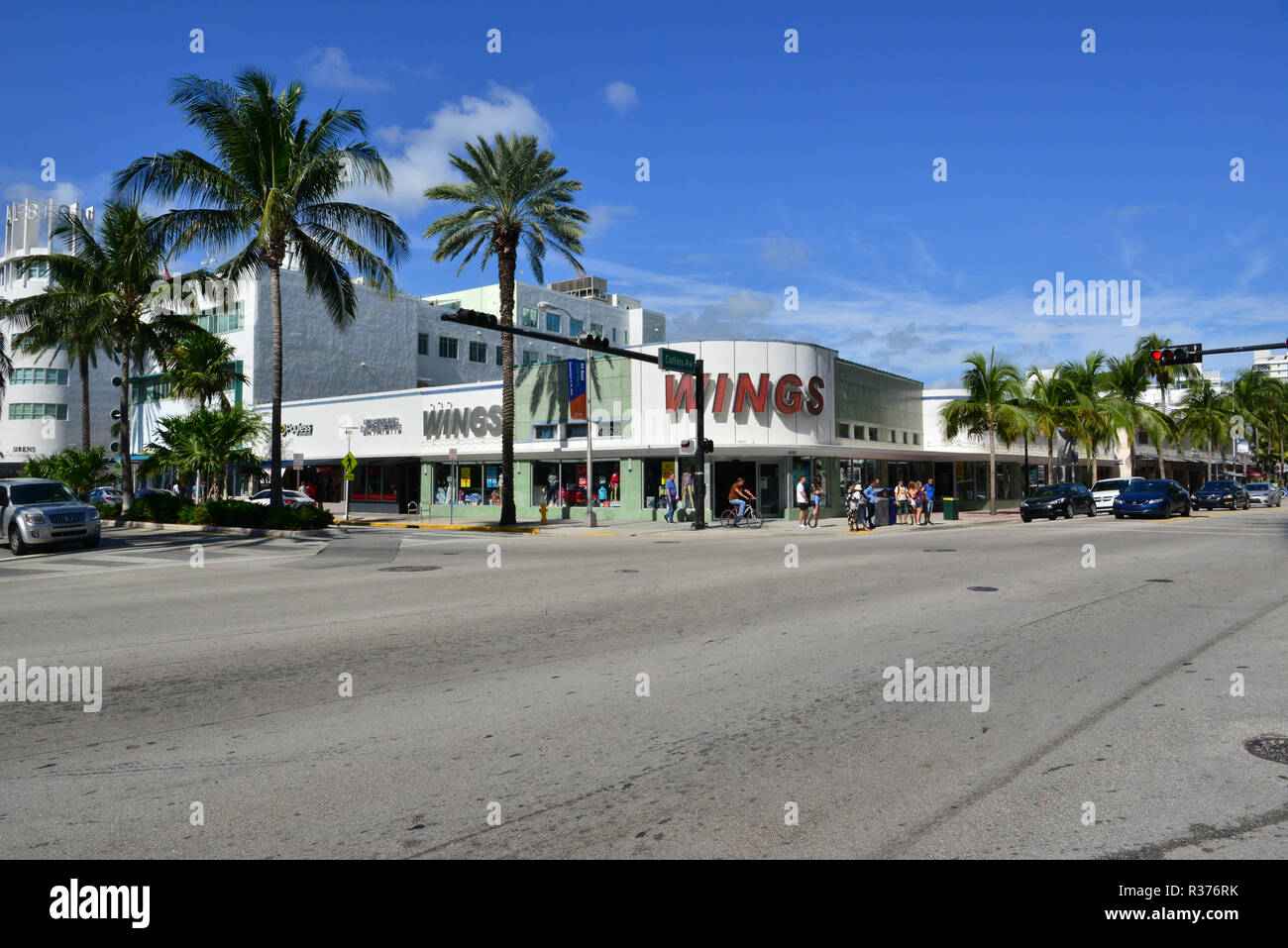 Ocean boulevard in Miami Stock Photo - Alamy