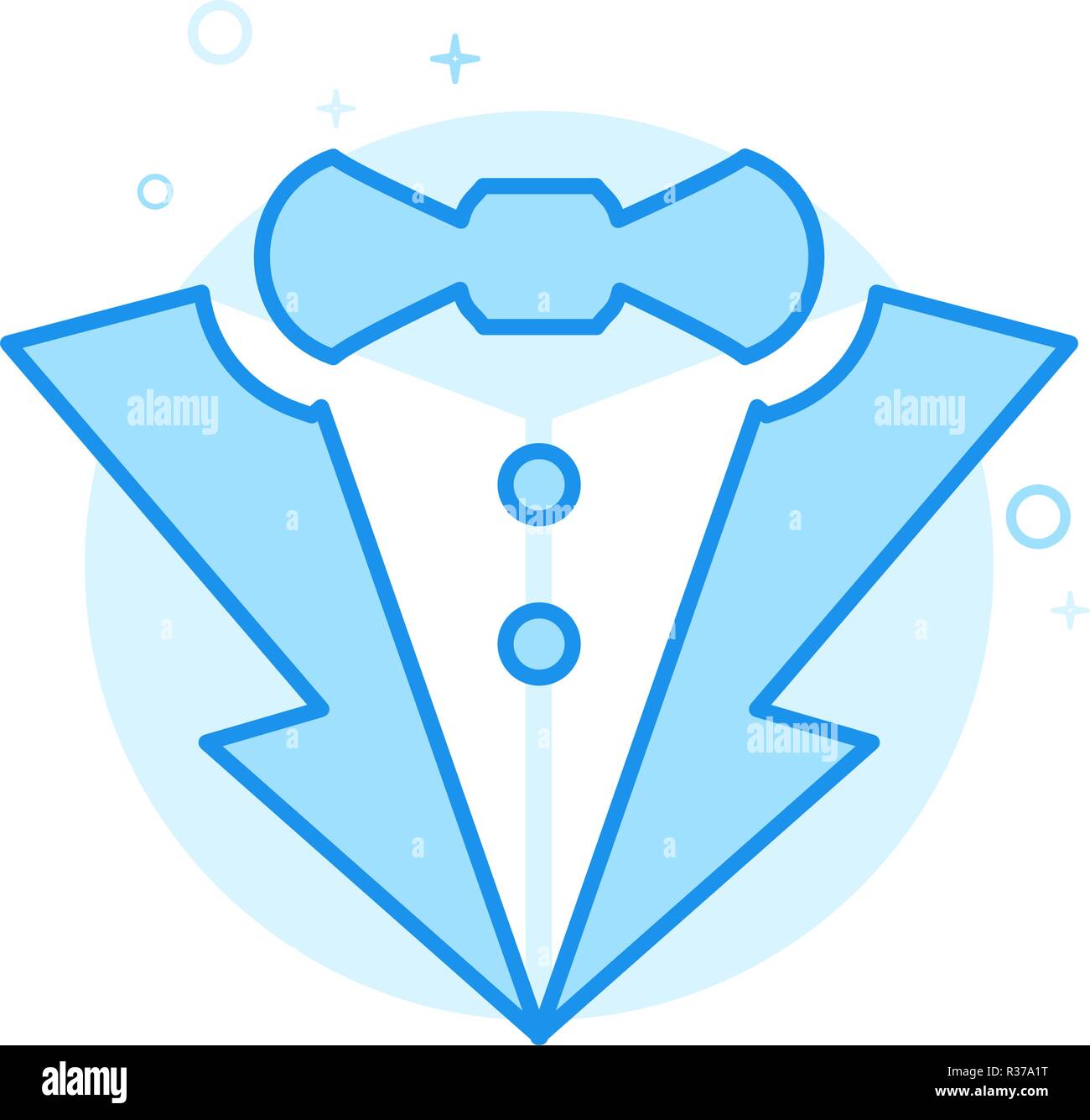 Groom's Suit Flat Vector Icon, Symbol, Pictogram, Sign. Light Blue  Monochrome Design. Editable Stroke Stock Vector Image & Art - Alamy