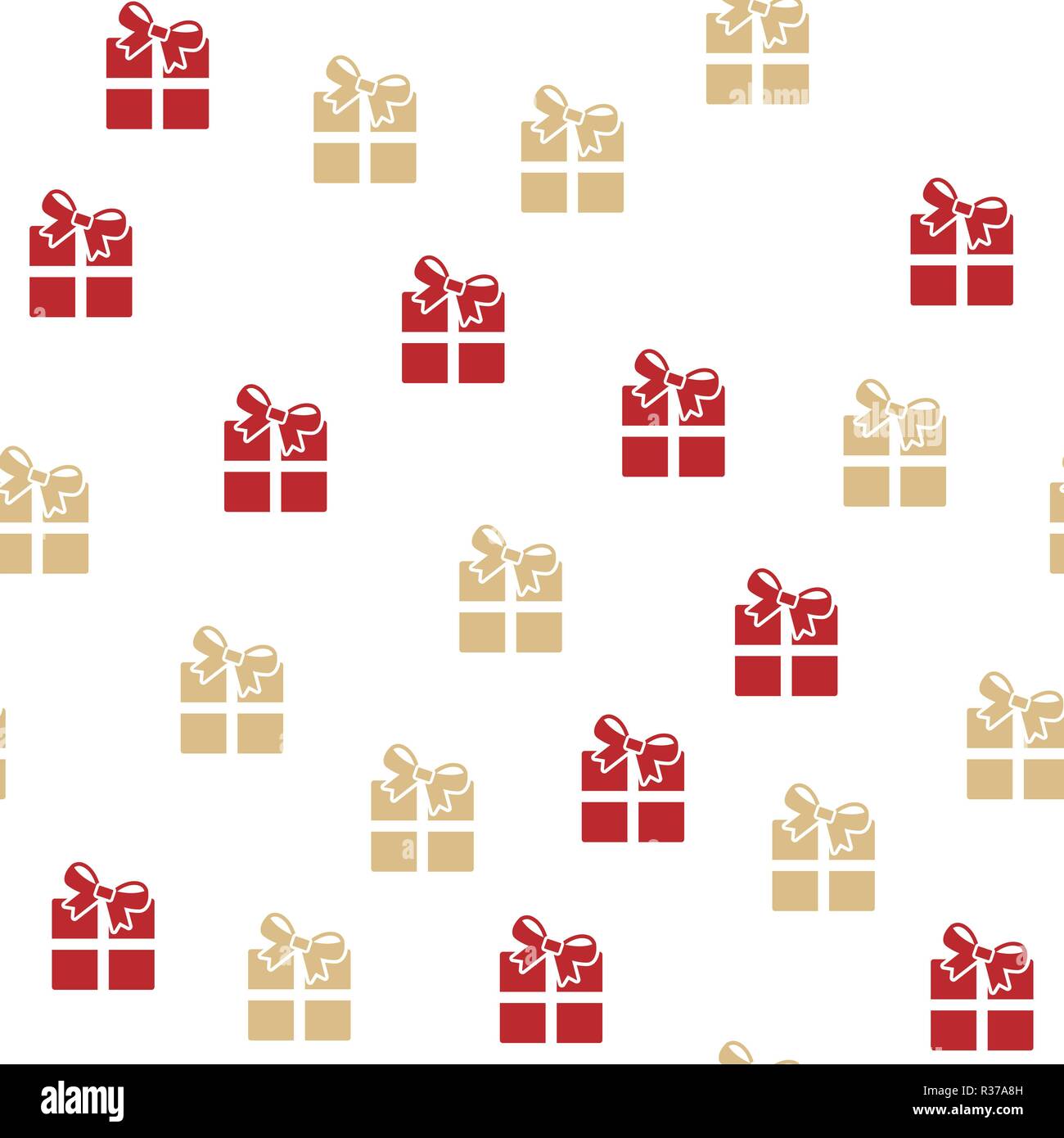 Christmas Gift Pattern Background Cover Creative Design 100 Percent Seamless Wallpaper Web Design Textile Printing Usage Stock Vector Image Art Alamy