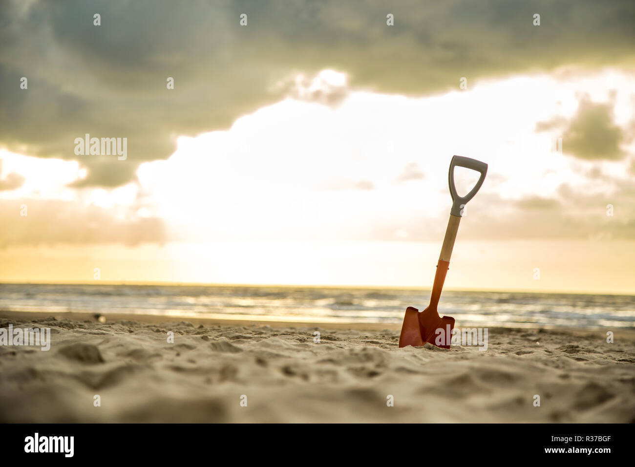 Spade stuck in the ground hi-res stock photography and images - Alamy