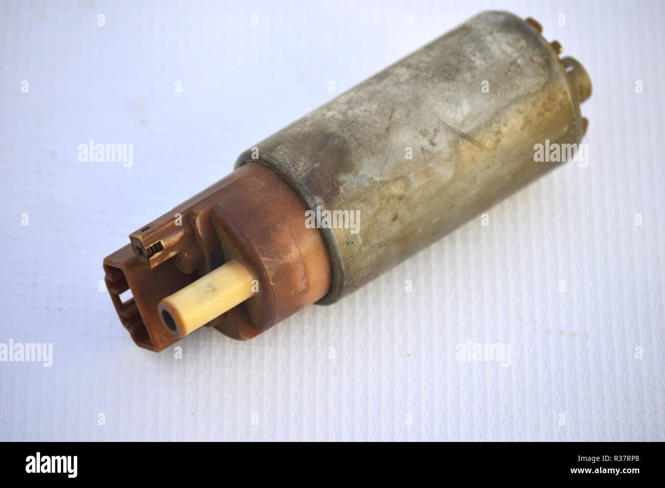 Car Parts: Internal Fuel pump on white background Stock Photo