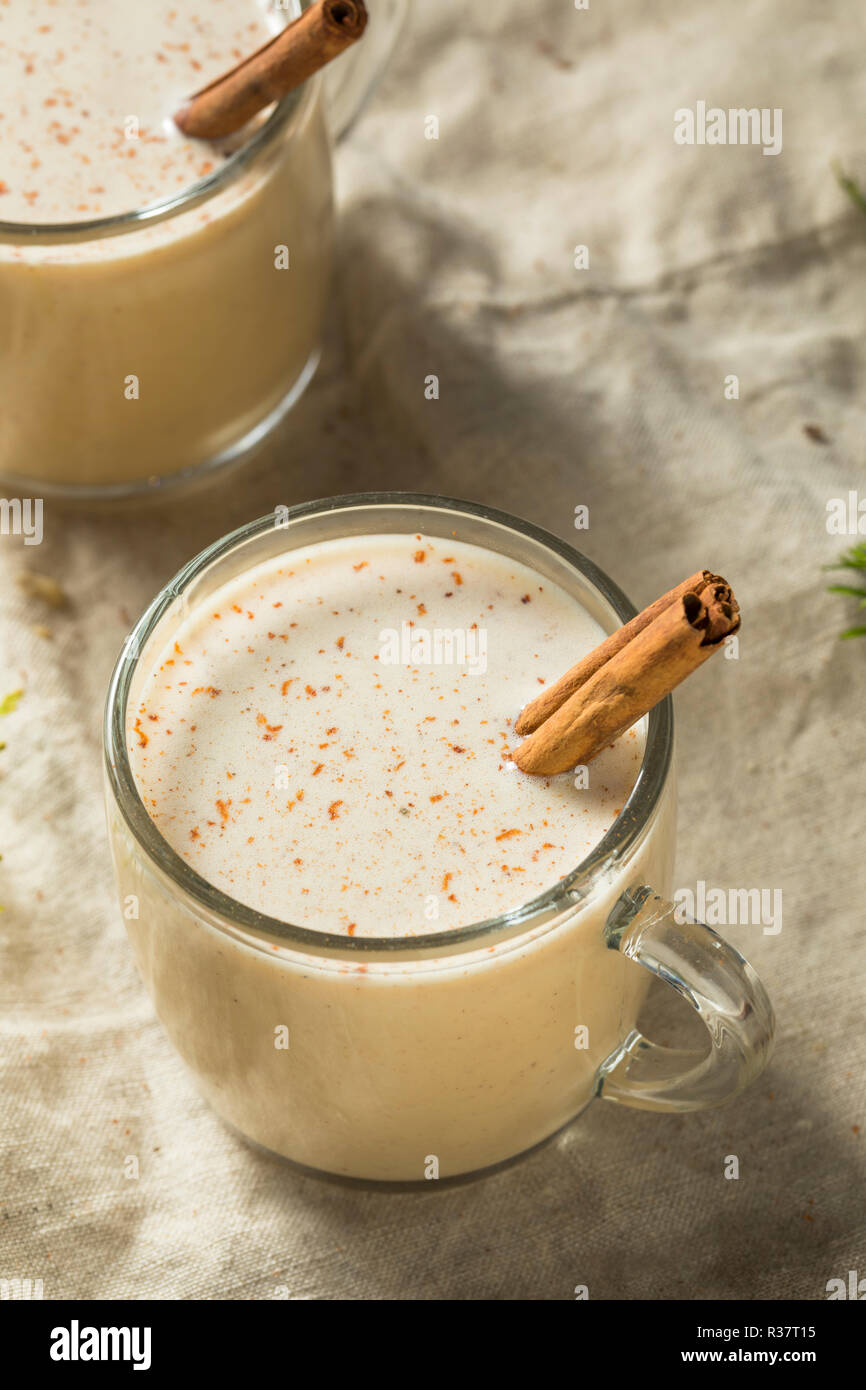 Homemade Puerto Rican Coquito Eggnog for the Holidays Stock Ph pic
