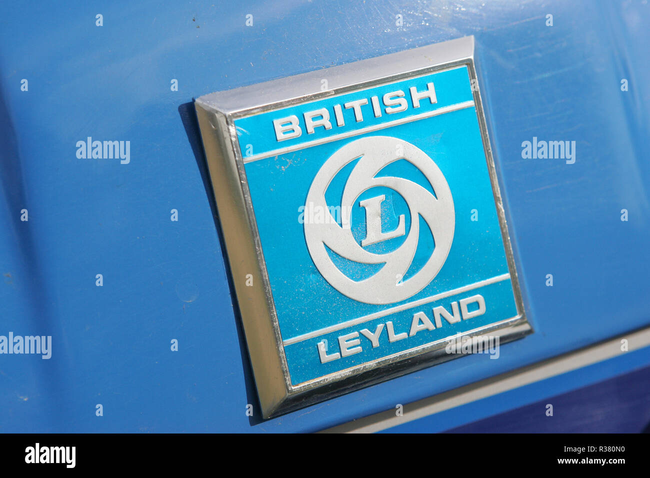 leyland logo high resolution stock photography and images alamy https www alamy com british leyland old tractor and emblem on display at a country fair england uk gb image225754956 html