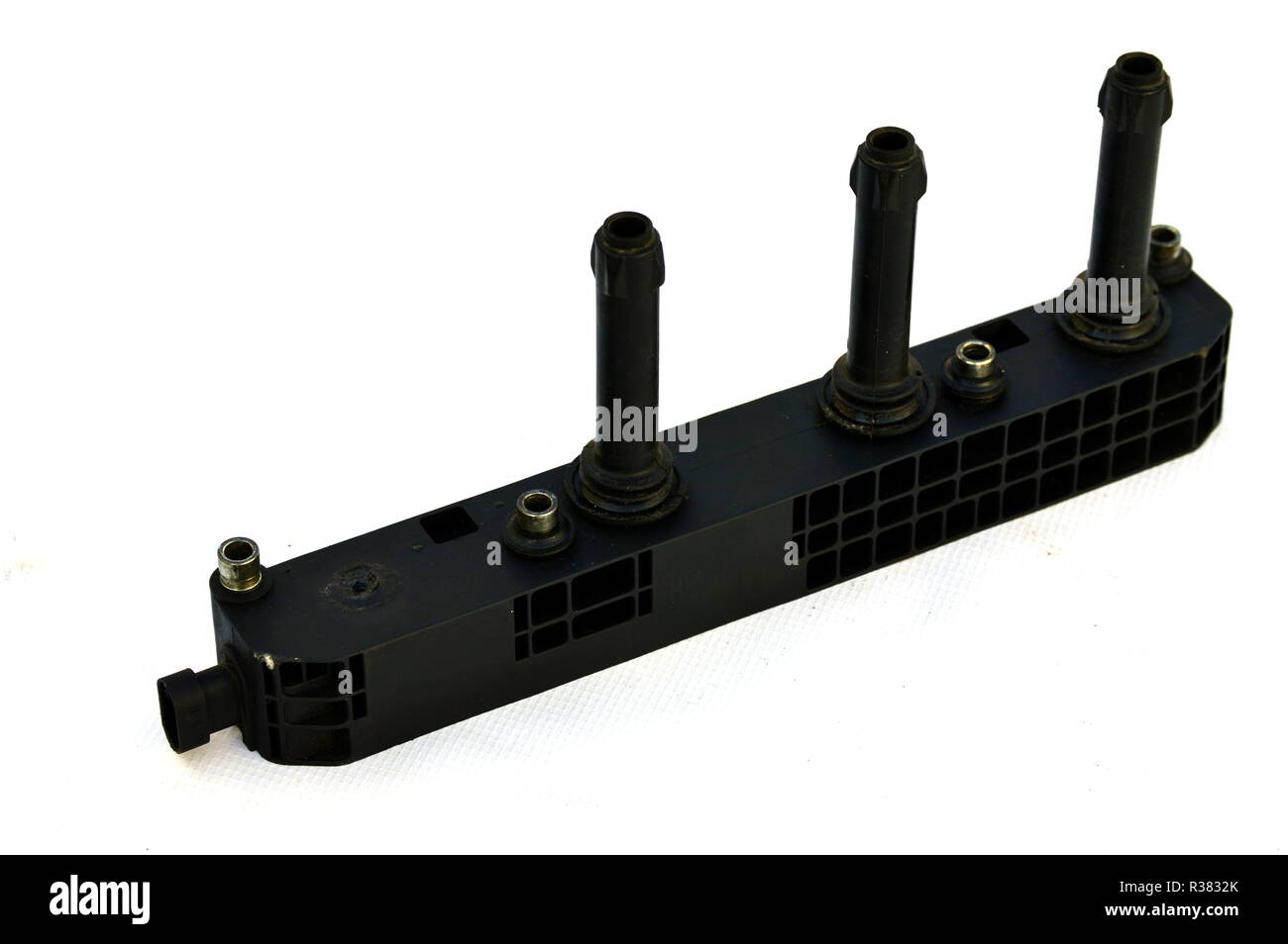 Car Parts engine ignition coil Stock Photo Alamy