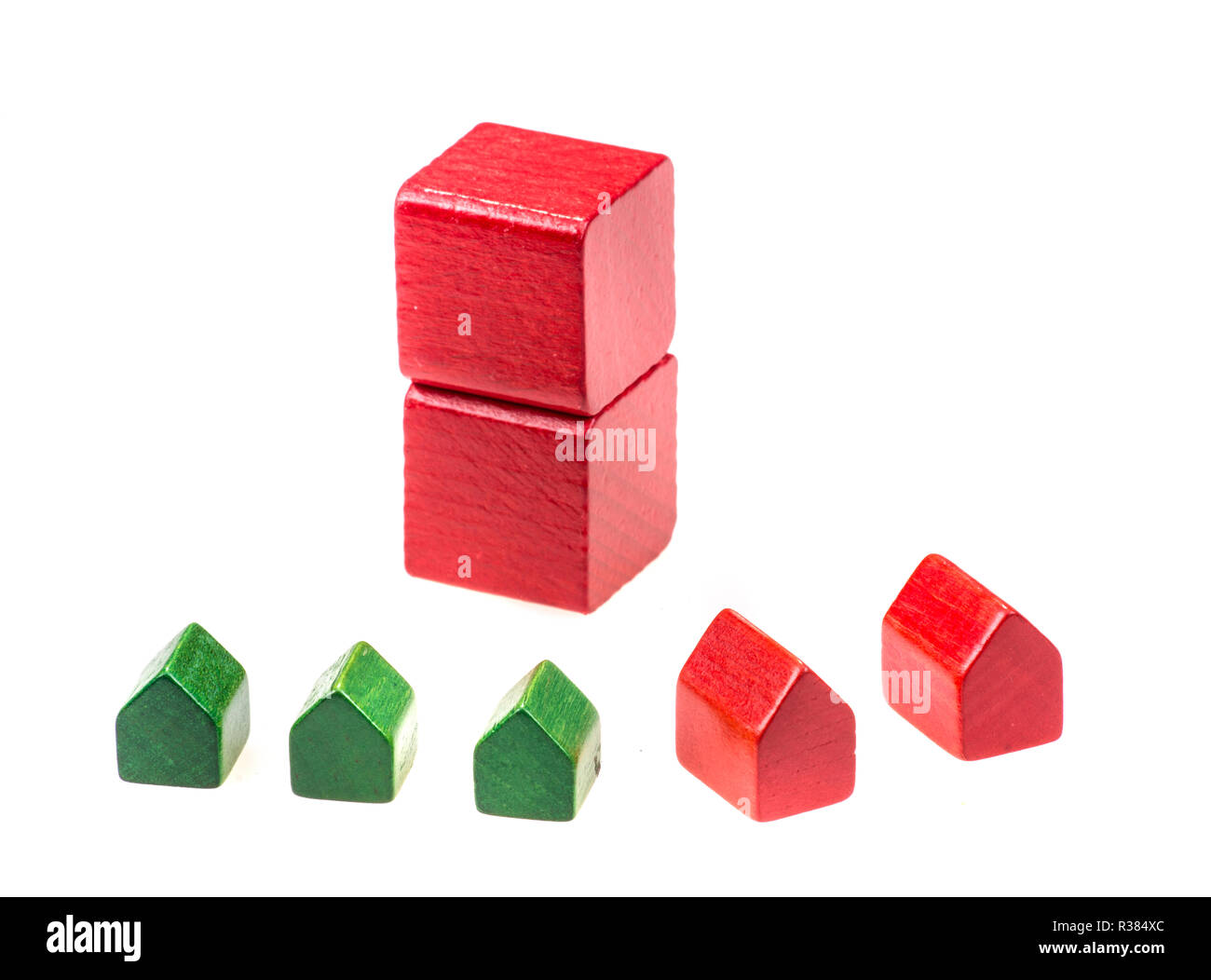 build houses Stock Photo