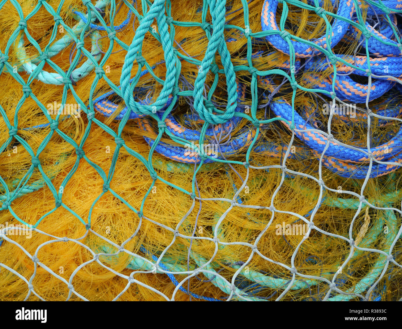 fishing net Stock Photo