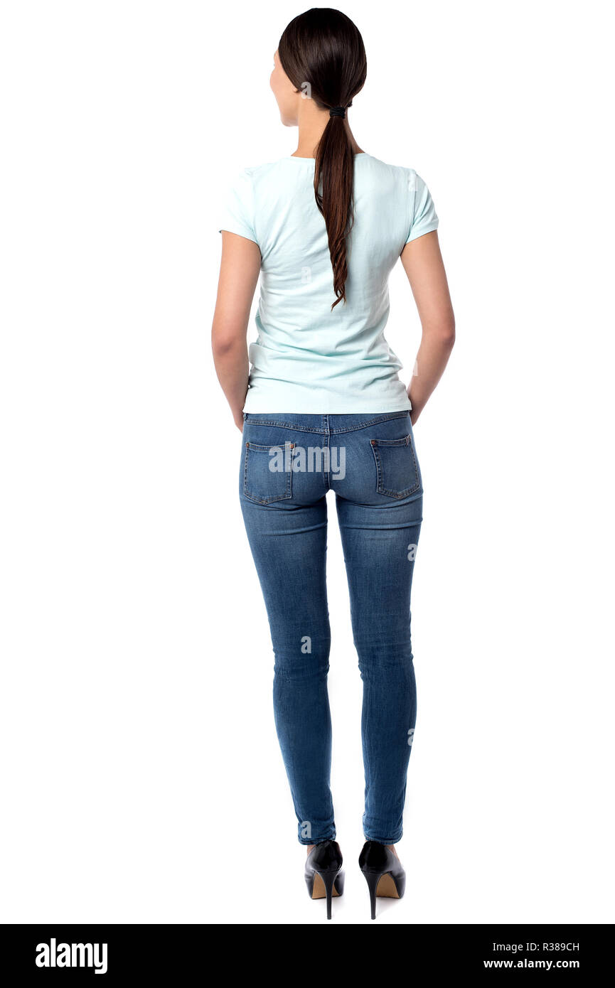 Rear view pert hi-res stock photography and images - Alamy