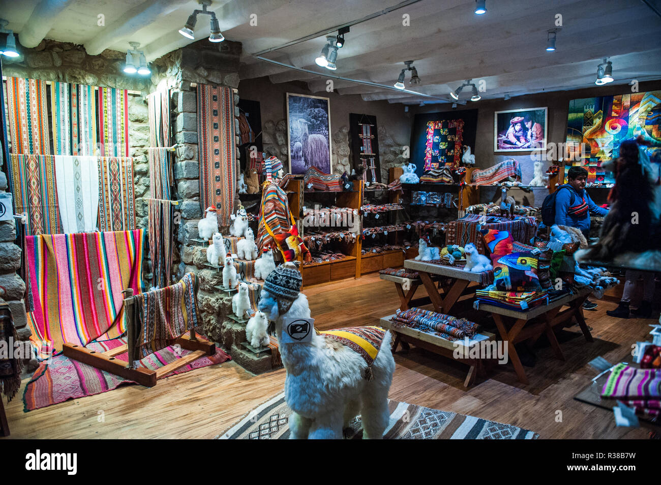 souvenir shop in Cuzco, Peru, South America Stock Photo Alamy