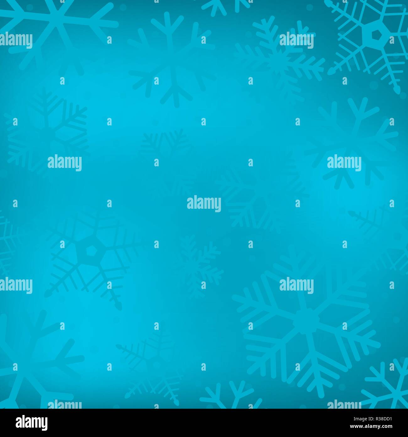 Christmas blue background with snowflakes Stock Vector Image & Art - Alamy