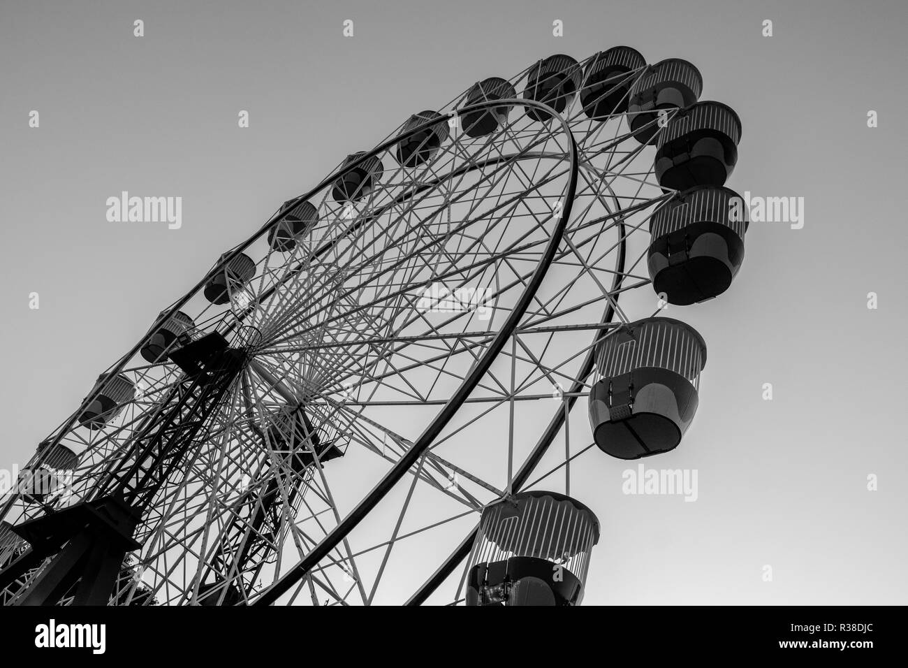 Ferris wheel at Sydney's Luna Park Stock Photo