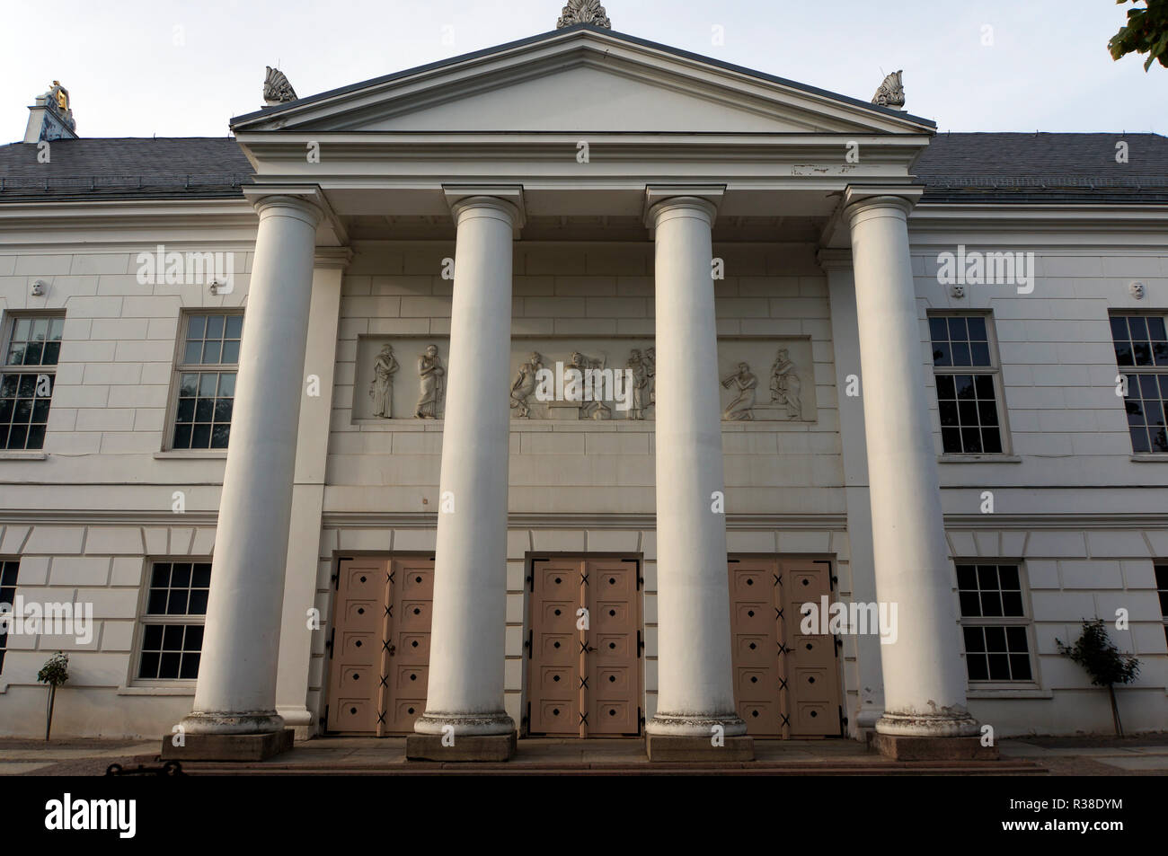 theater in classical architecture Stock Photo - Alamy