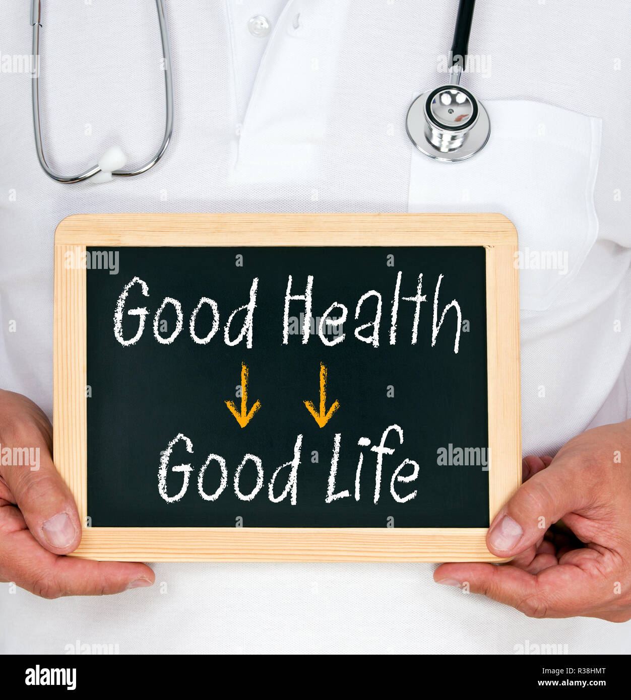 Good habits exercise healthy food hi-res stock photography and images ...
