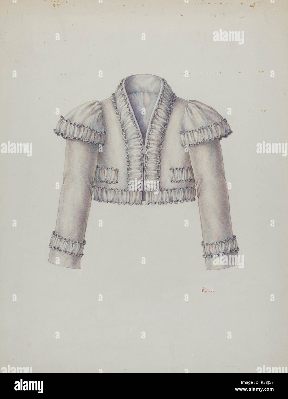 embroidered bolero jacket