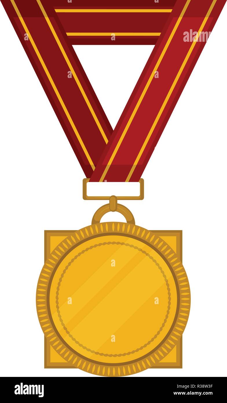 Golden medal icon Stock Vector Image & Art - Alamy