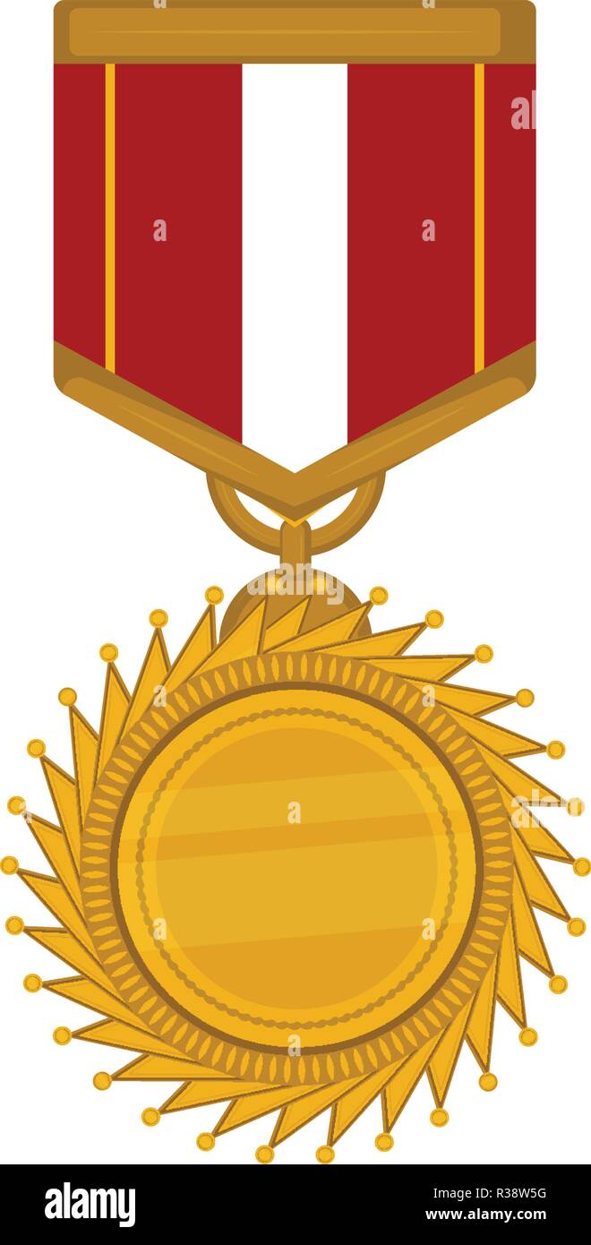 Golden medal icon Stock Vector Image & Art - Alamy
