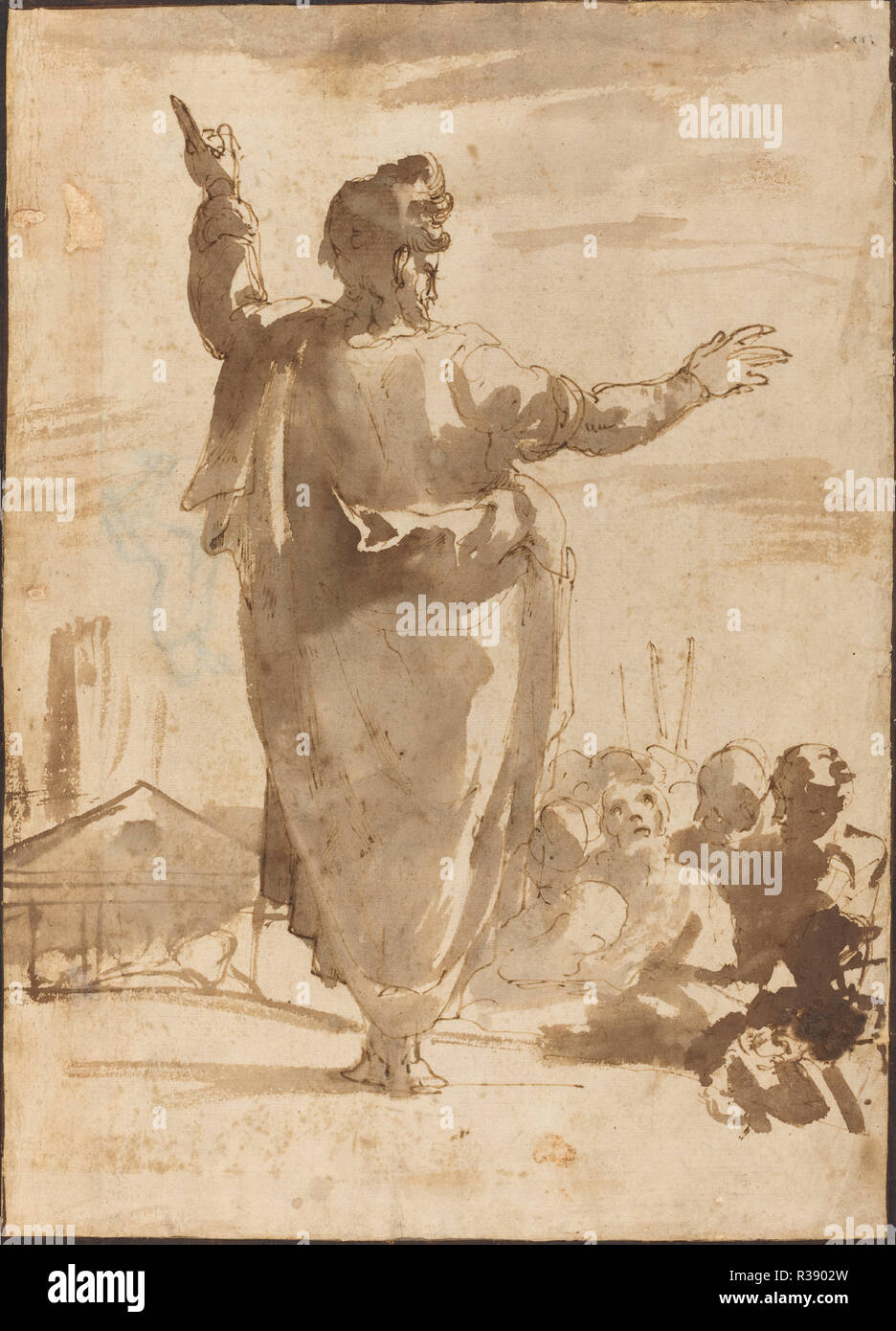 painting on brown paper bolsas
