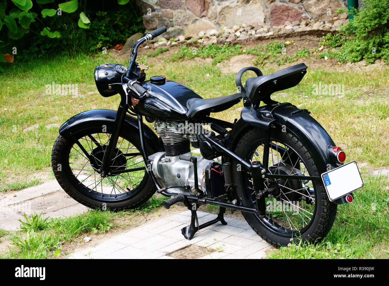 Oldtimer motorcycle hi-res stock photography and images - Alamy