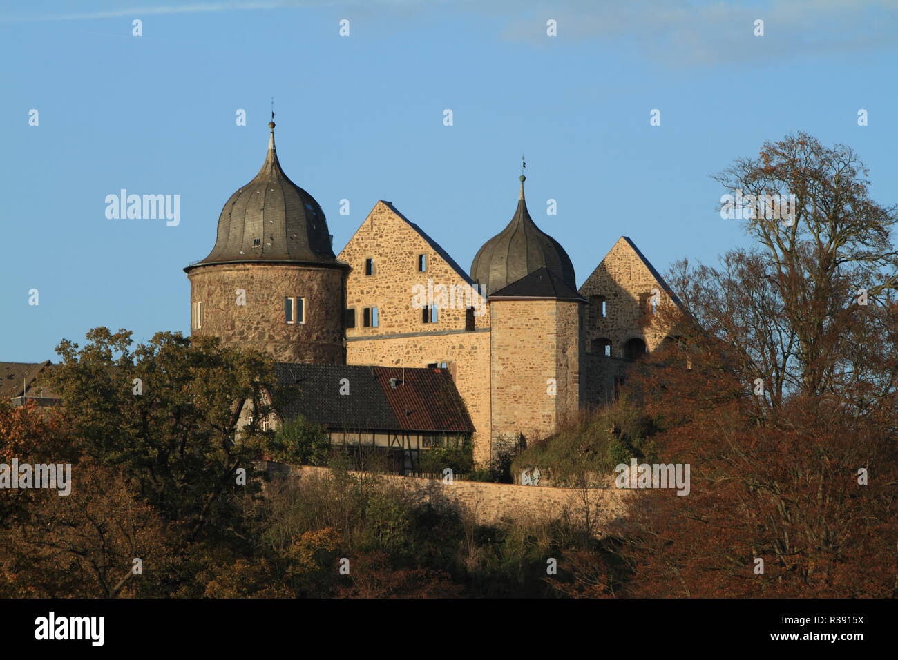 sleeping beauty castle sababurg in reinhardswald Stock Photo - Alamy