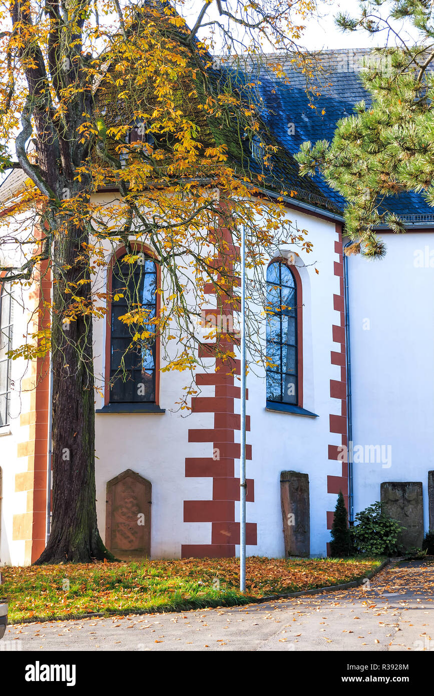 abbey kloster engelthal in altenstadt near frankfurt Stock Photo