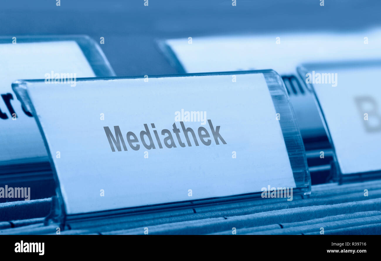 medithek filing Stock Photo