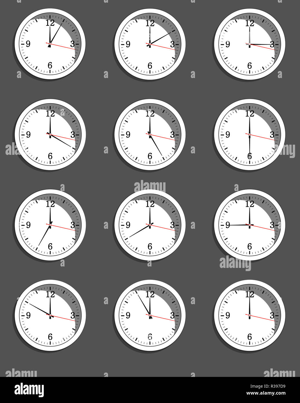 World clocks exchange hi-res stock photography and images - Alamy
